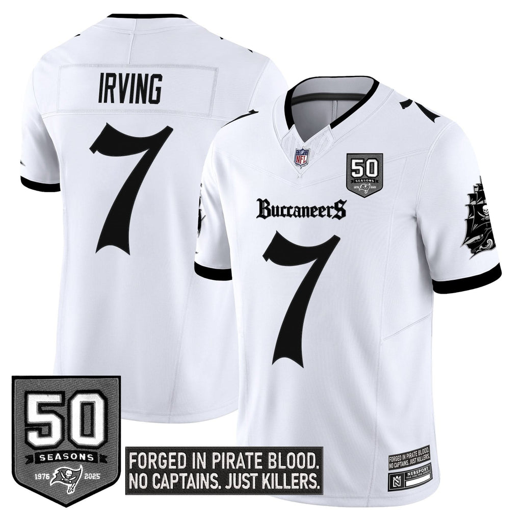 Tampa Bay Buccaneers 'Gothic Pirate Shadows Edition' Limited Jersey - All Stitched