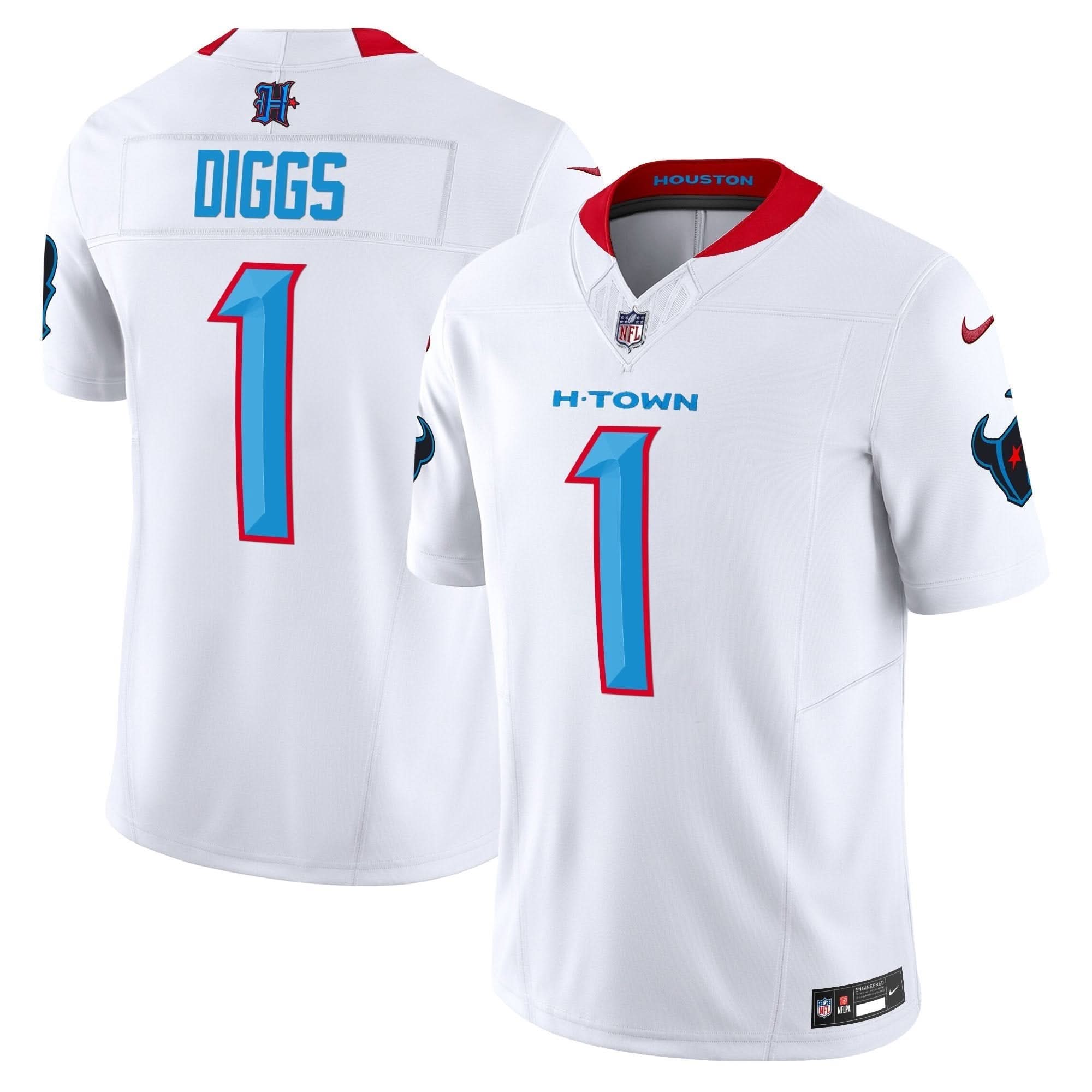 Houston Texans 2024 Vapor Limited Jersey V2 - All Stitched