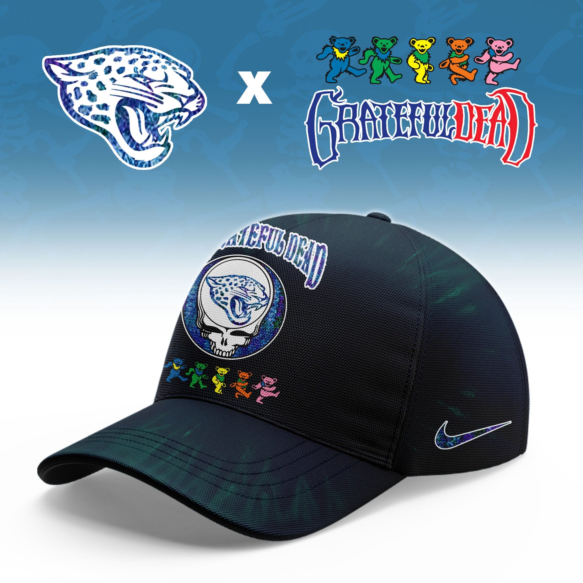 ...Jacksonville Jaguars Grateful Dead Limited Hoodie